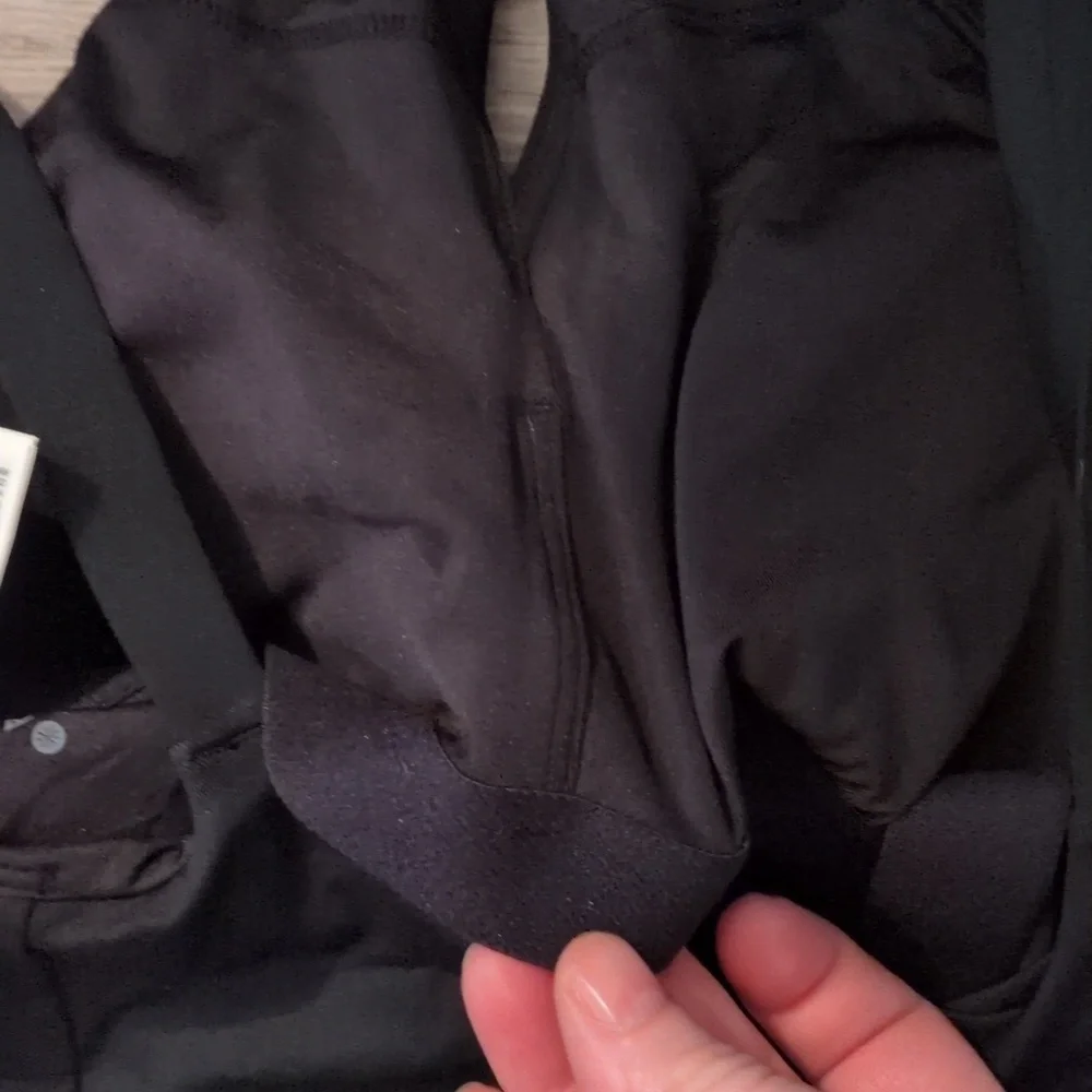 Athleta Black Crossed Tankini Size Small